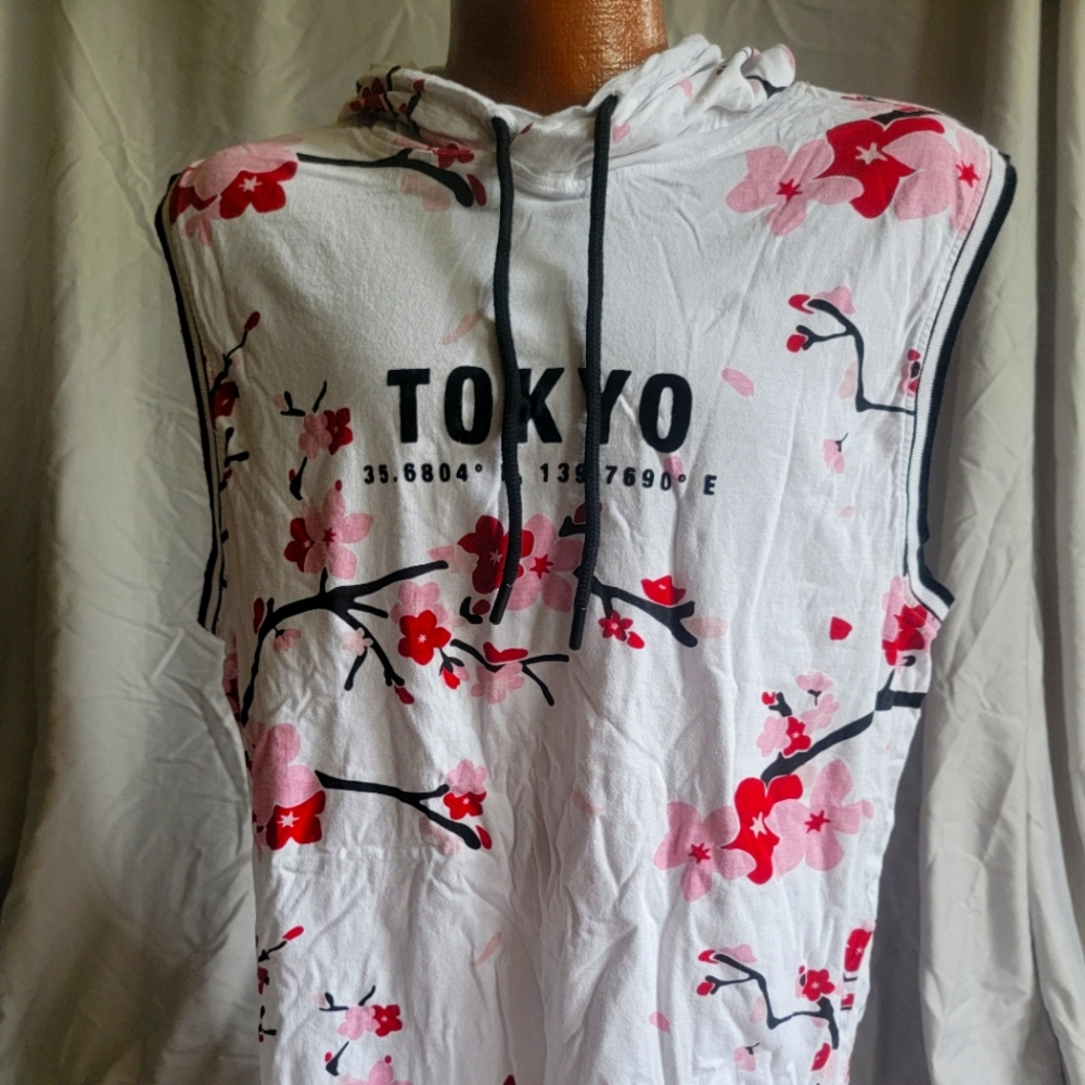 ORIGINAL GRAVITY men's hooded tank top